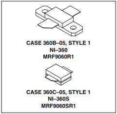 MRF9060R1 Datasheet PDF Motorola => Freescale