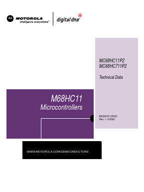 MC68HC711P2 Datasheet PDF Motorola => Freescale