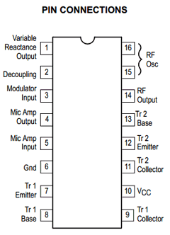 MC2833P Datasheet PDF Motorola => Freescale