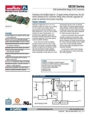 UEI30-050-Q48N-C Datasheet PDF Murata Manufacturing