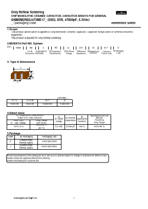 GNM0M2R60J473ME17 Datasheet PDF Murata Manufacturing