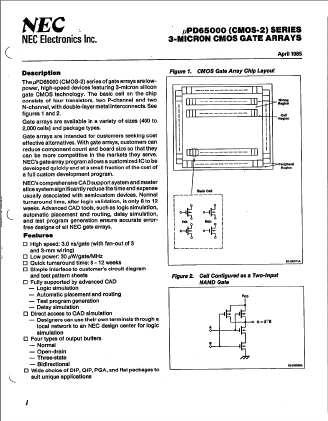 UPD65020 Datasheet PDF NEC => Renesas Technology