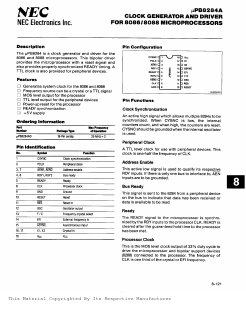 UPB8284AD Datasheet PDF NEC => Renesas Technology