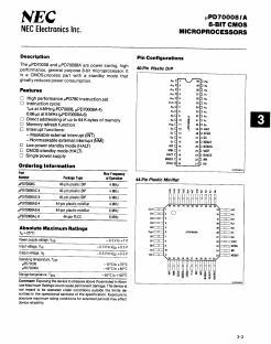 UPD70008AC-6 Datasheet PDF NEC => Renesas Technology