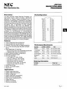 UPD7281 Datasheet PDF NEC => Renesas Technology