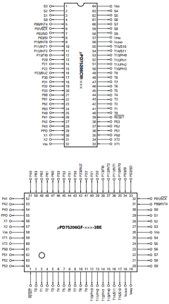 UPD75206CW-XXX Datasheet PDF NEC => Renesas Technology