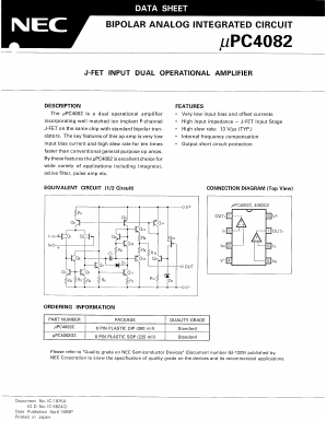 UPC4092G2-E1 Datasheet PDF NEC => Renesas Technology