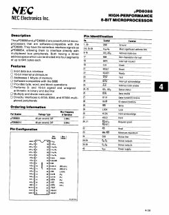 UPD8088 Datasheet PDF NEC => Renesas Technology