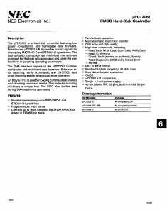 UPD72061 Datasheet PDF NEC => Renesas Technology