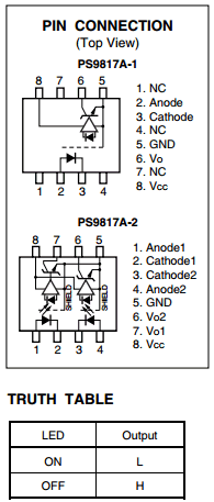 PS9817A-2-V-F3 Datasheet PDF NEC => Renesas Technology