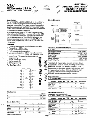 UPD2732D Datasheet PDF NEC => Renesas Technology
