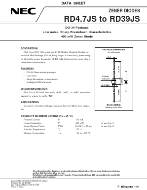 RD5.6JS-T4 Datasheet PDF NEC => Renesas Technology