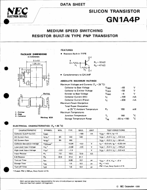 GN1A4P Datasheet PDF NEC => Renesas Technology