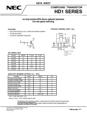 HD1A4M Datasheet PDF NEC => Renesas Technology