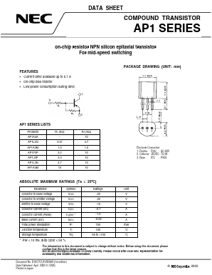 AP1A4A Datasheet PDF NEC => Renesas Technology