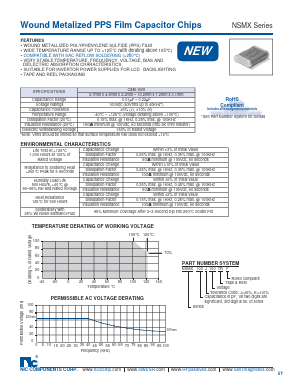 NSMX154100TRF Datasheet PDF NIC-Components Corp.