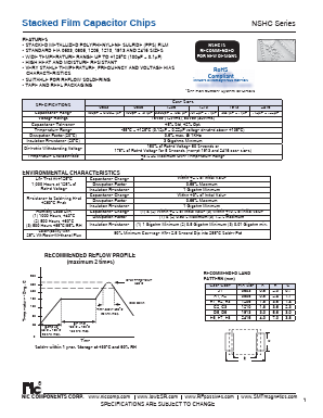 NSHC272J16TRJ1F Datasheet PDF NIC-Components Corp.