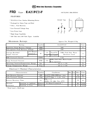 EA21FC2-F Datasheet PDF Nihon Inter Electronics