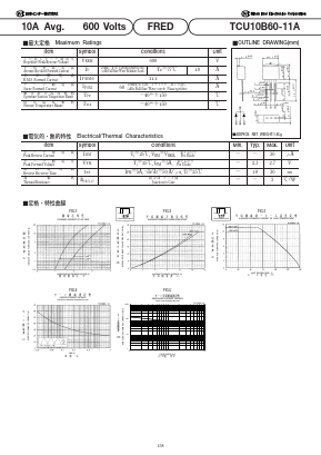 TCU10B60-11A Datasheet PDF Nihon Inter Electronics