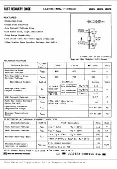 10DF8 Datasheet PDF Nihon Inter Electronics