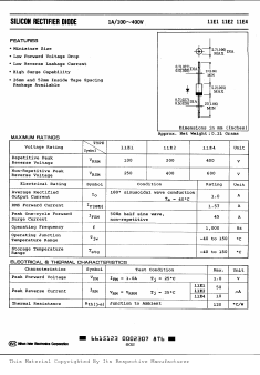 11E4 Datasheet PDF Nihon Inter Electronics