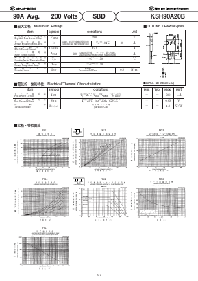 KSH30A20B Datasheet PDF Nihon Inter Electronics