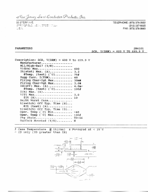 2N4101_ Datasheet PDF New Jersey Semiconductor