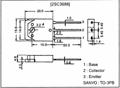 2SC3688 Datasheet PDF New Jersey Semiconductor