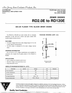 RD100EB Datasheet PDF New Jersey Semiconductor
