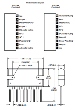 NTE1391 Datasheet PDF NTE Electronics