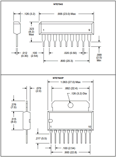NTE7043 Datasheet PDF NTE Electronics