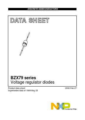 BZX79-B2V4,113 Datasheet PDF NXP Semiconductors.