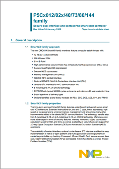 P5CD080A4 Datasheet PDF NXP Semiconductors.