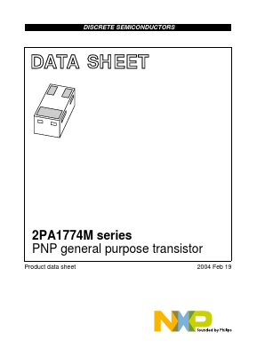 2PA1774RM,315 Datasheet PDF NXP Semiconductors.