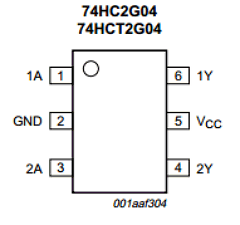 74HCT2G04 Datasheet PDF NXP Semiconductors.