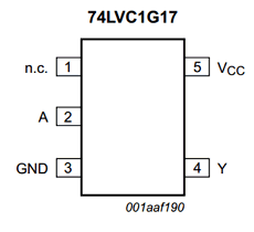 74LVC1G17 Datasheet PDF NXP Semiconductors.