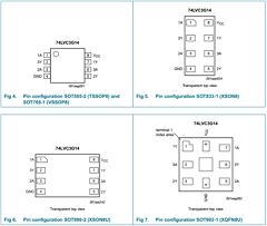 74LVC3G14DP Datasheet PDF NXP Semiconductors.