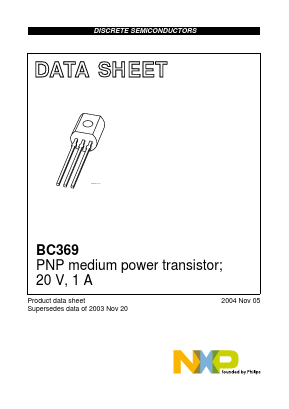 C36916 Datasheet PDF NXP Semiconductors.