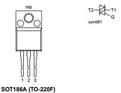 BTA202X-800D Datasheet PDF NXP Semiconductors.