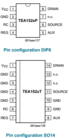 TEA1520T Datasheet PDF NXP Semiconductors.