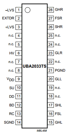 UBA2033 Datasheet PDF NXP Semiconductors.