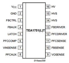 TEA1751L Datasheet PDF NXP Semiconductors.