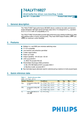 74ALVT16827DL,512 Datasheet PDF NXP Semiconductors.