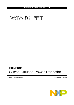 BUJ100 Datasheet PDF NXP Semiconductors.