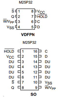 M25P32-VMN3P/4A Datasheet PDF Numonyx -> Micron