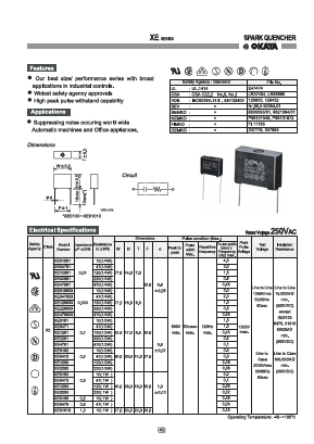 XE47001 Datasheet PDF Okaya Electric America, Inc.