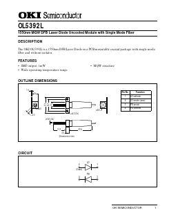 OL5392L Datasheet PDF Oki Electric Industry