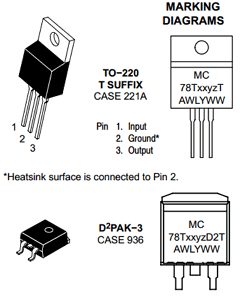 MC78T05C Datasheet PDF ON Semiconductor