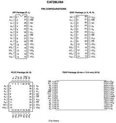 CAT28LV64LI25 Datasheet PDF ON Semiconductor