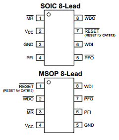 CAT705VI-G Datasheet PDF ON Semiconductor